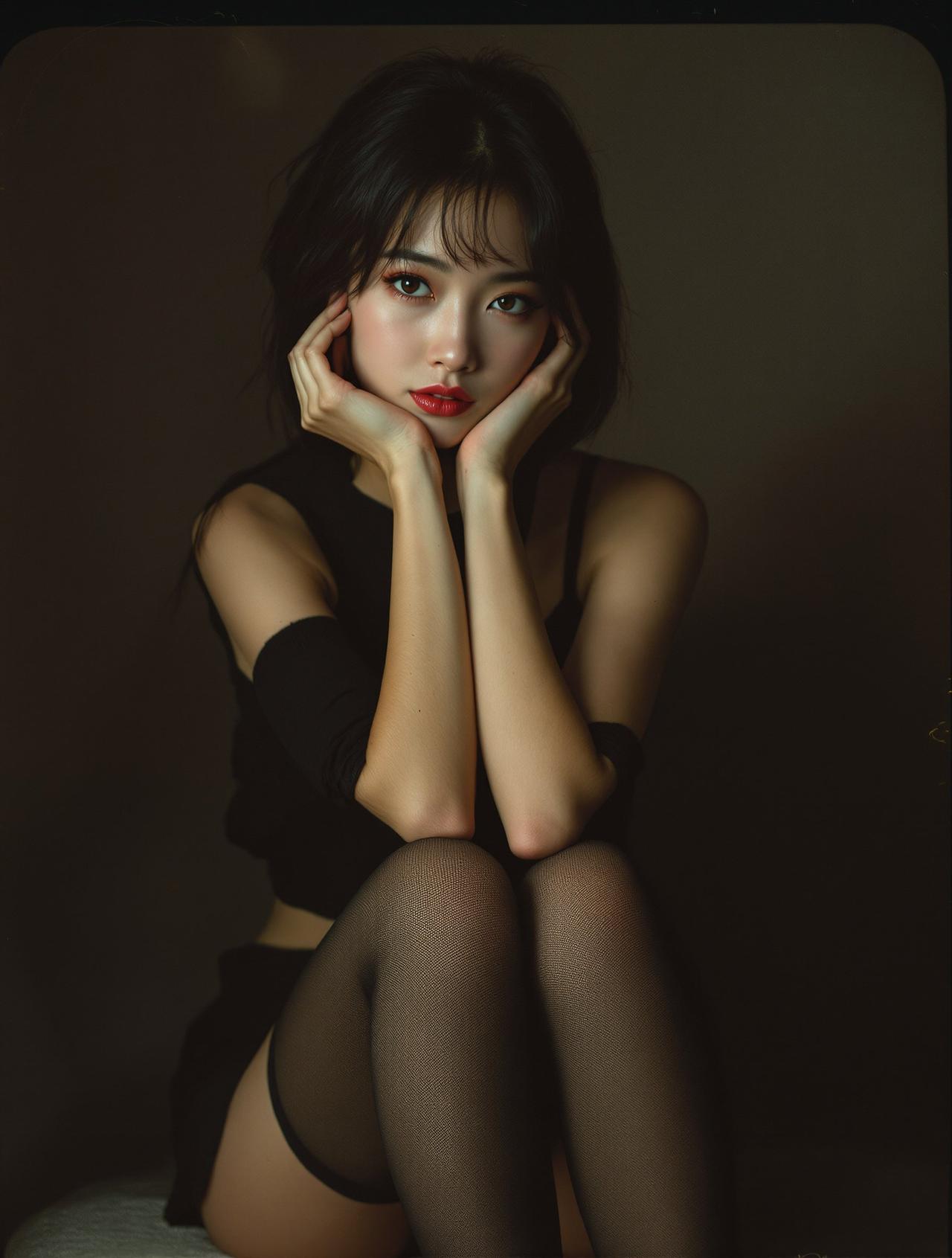 美女人体艺术写真精选:教室时光