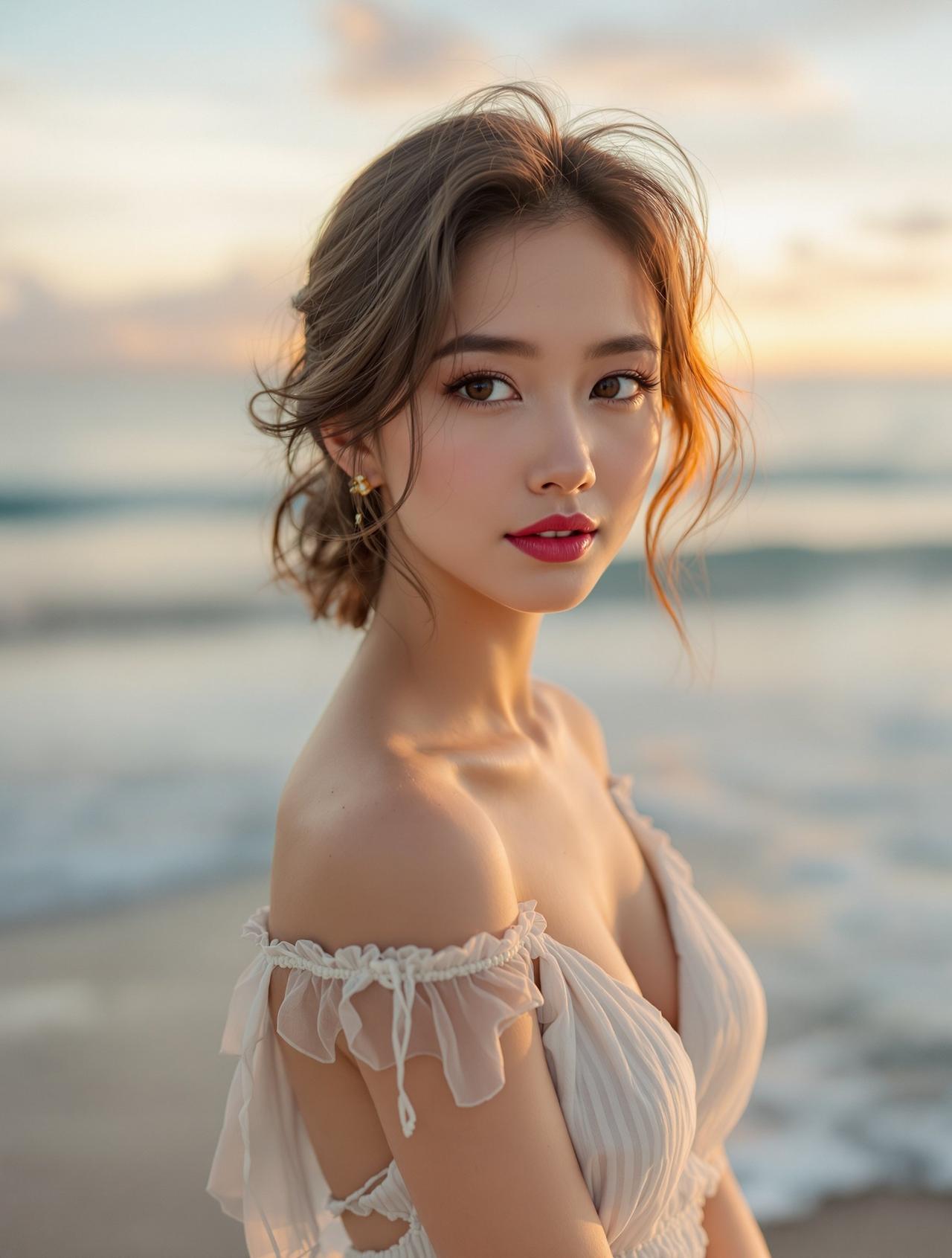 美女人体艺术写真短视频:雨中漫步